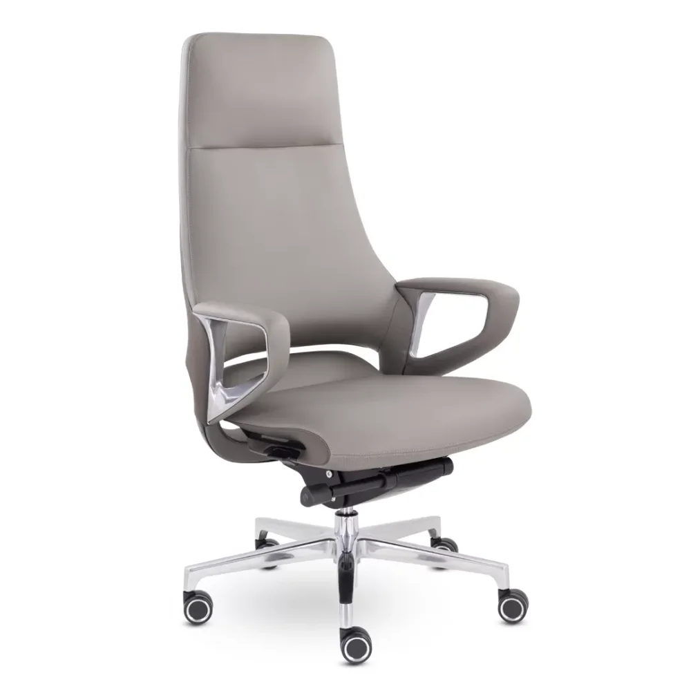 Кресло EPIK А-177-G 187-200 (светло-серый/ коричневый)