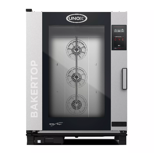 ПАРОКОНВЕКТОМАТ UNOX XEBC-10EU-E1RM-MP с универсальными направляющими (180583)