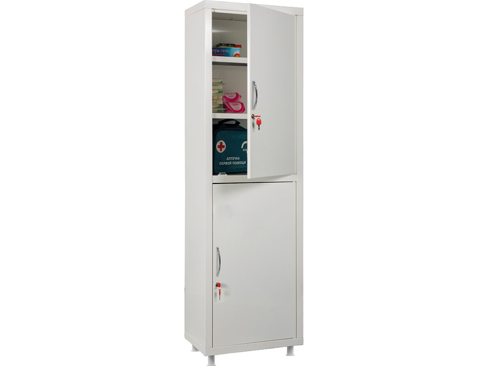 Медицинский шкаф HILFE МД 1 1650/SS