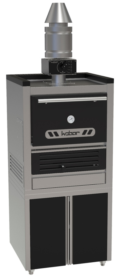 Печь-мангал Кобор FIRE-45-L с подставкой