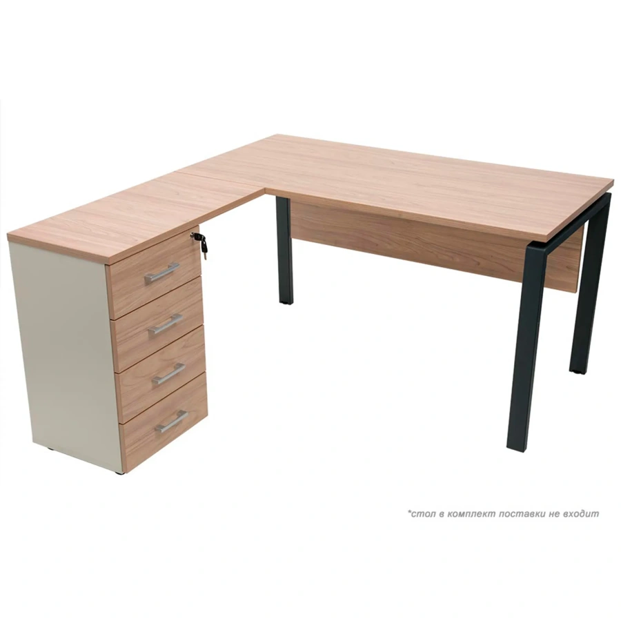 Тумба офисная боковая NPW-408 L4