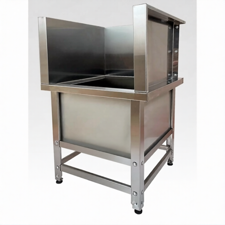 Ванна моповая ВМСн 500(800)х530х530  1 м/о (облицовка П-обр.; ножка угловая)