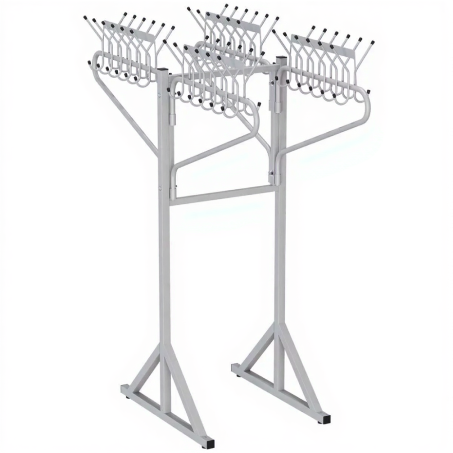 Вешалка напольная поворотная 2СТ (48 крючков)