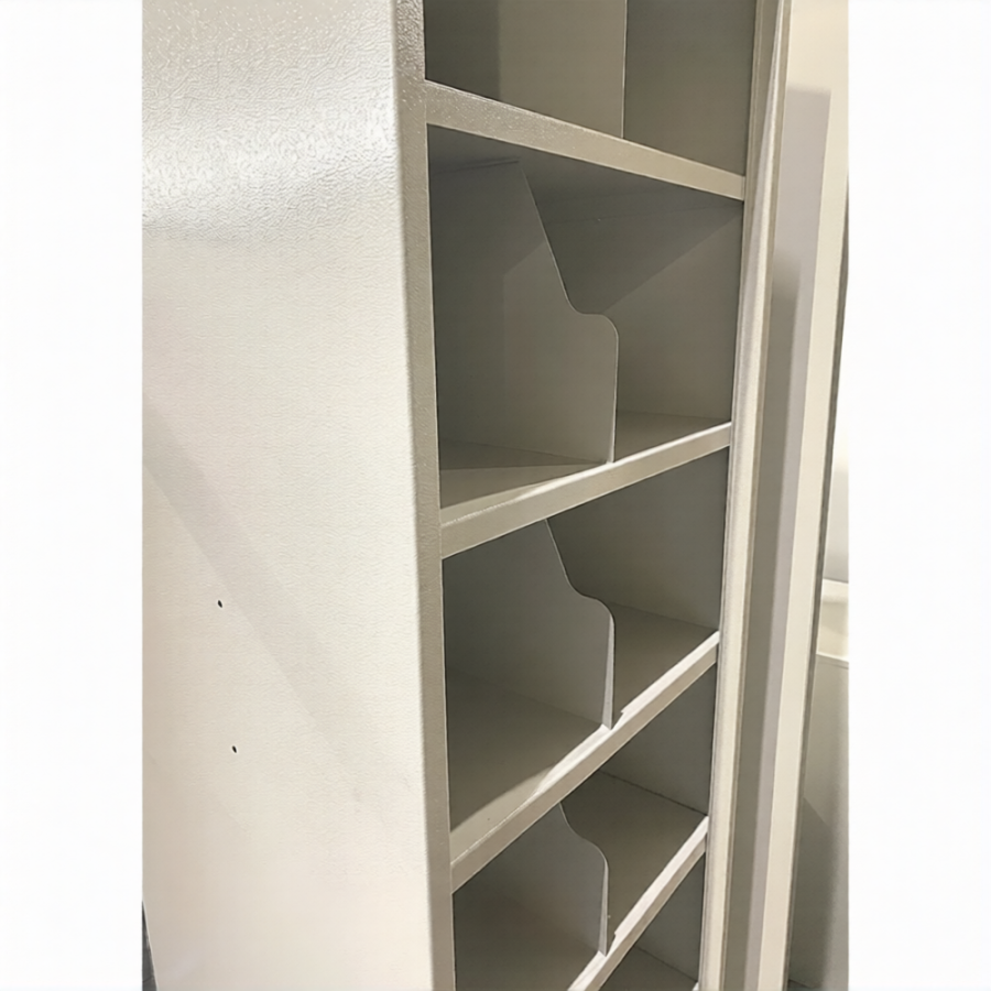 Шкаф для 12 противогазов ХПГ-12, без двери (1800х300х400)