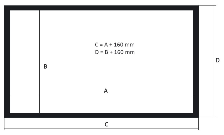 Kauber Frame Velvet Cinema 123" 16:9 153x273 Peak Contrast S