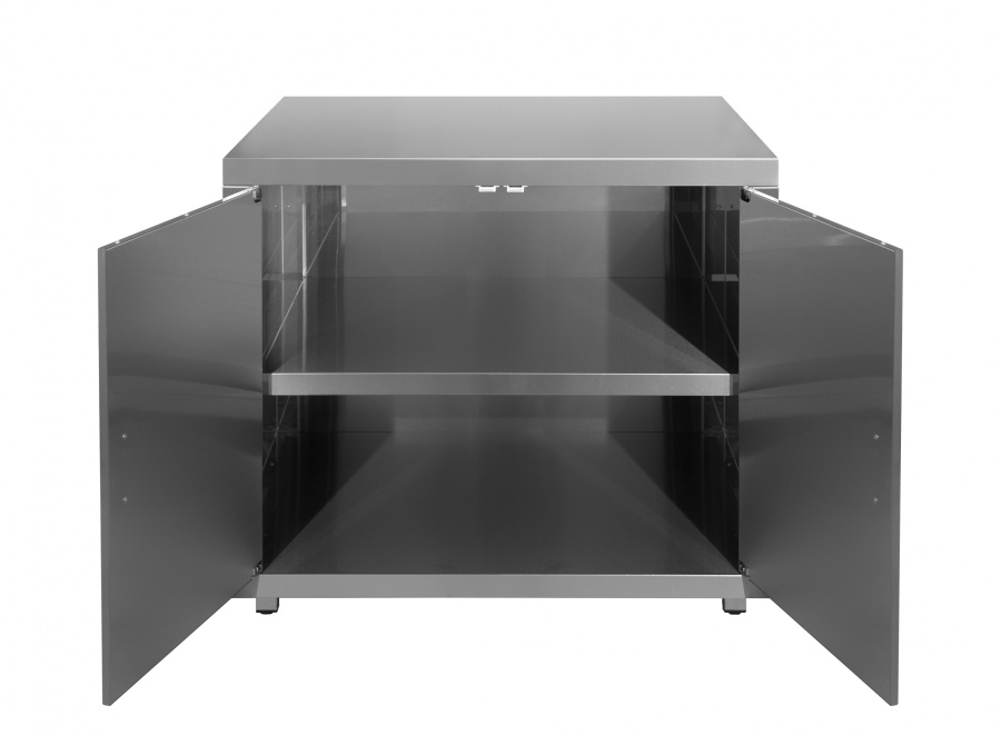 Стол-тумба универсальный  Luxstahl СТУР2-8/8 распашные двери