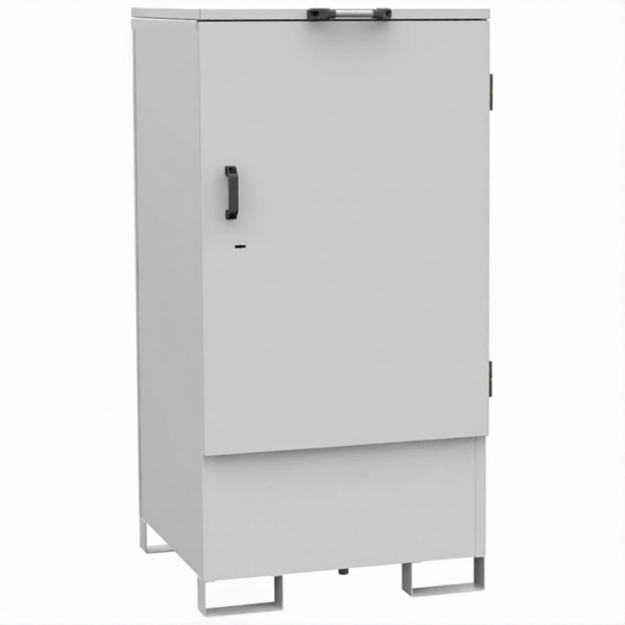 Депо для 1 бочки, оцинкованный решетчатый настил, сточный поддон