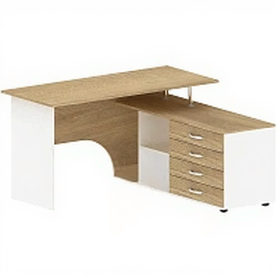 Стол с тумбой ОФ-СТ-75