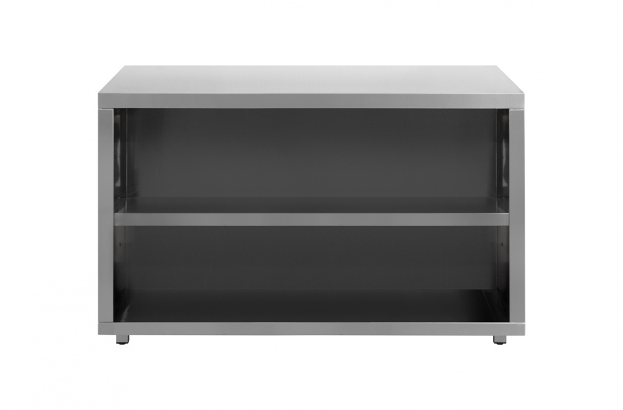 Стол-тумба универсальный  Luxstahl СТУО-18/8 без дверей