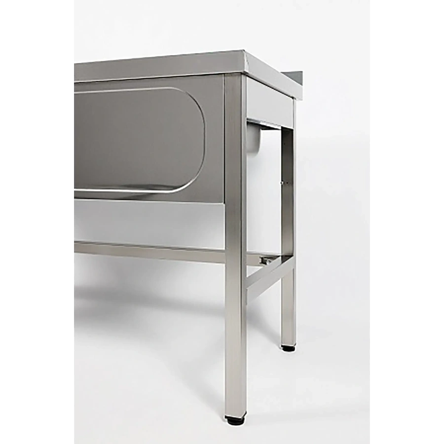 Ванна моечная двухсекционная цельнотянутая с бортом ВМЦ-2/15/6-БП