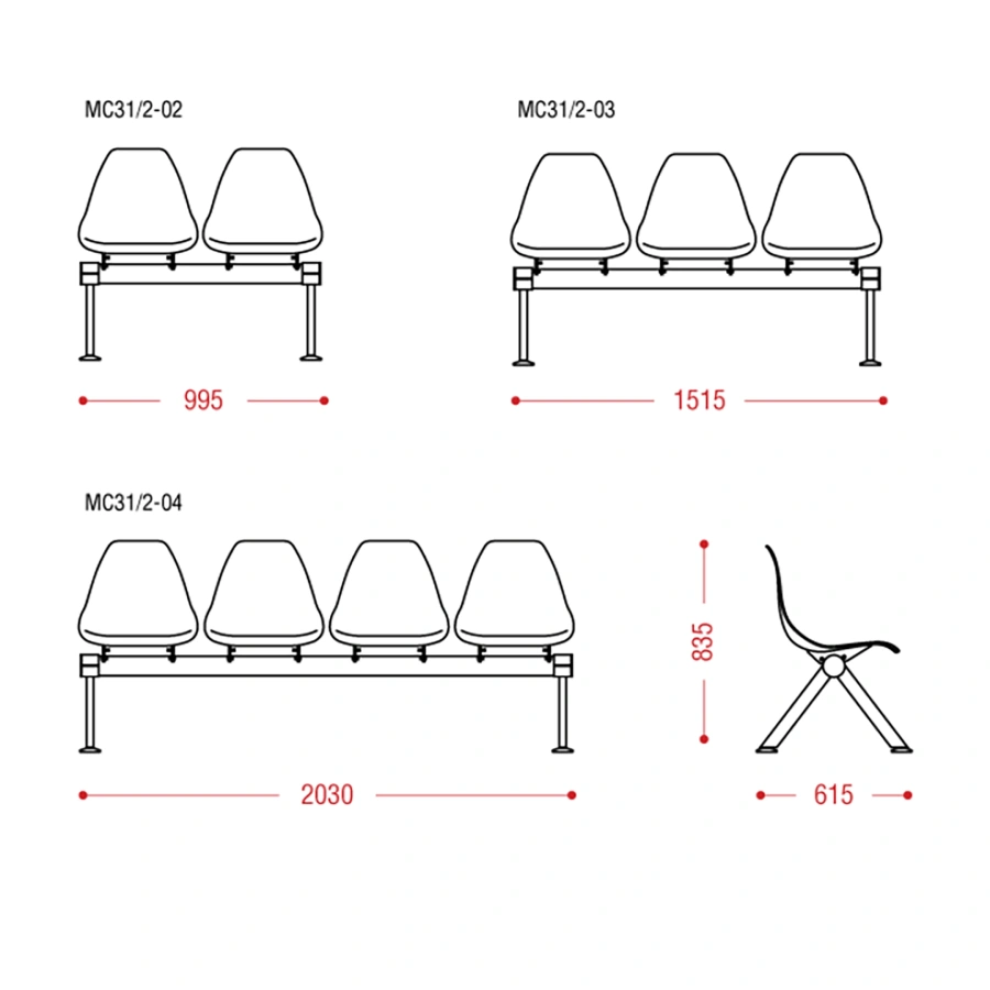 Многоместная секция Вектор PL (модель МС31/2)